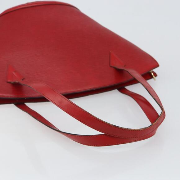 LOUIS VUITTON Epi Saint Jacques Shopping Shoulder Bag Red M52277 - Picture 7 of 12